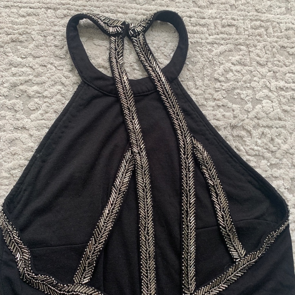 Full body black fitted dress